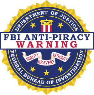 FBI Anti-piracy warning logo