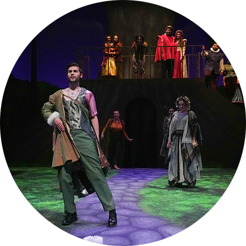 Students in state-of-art stage