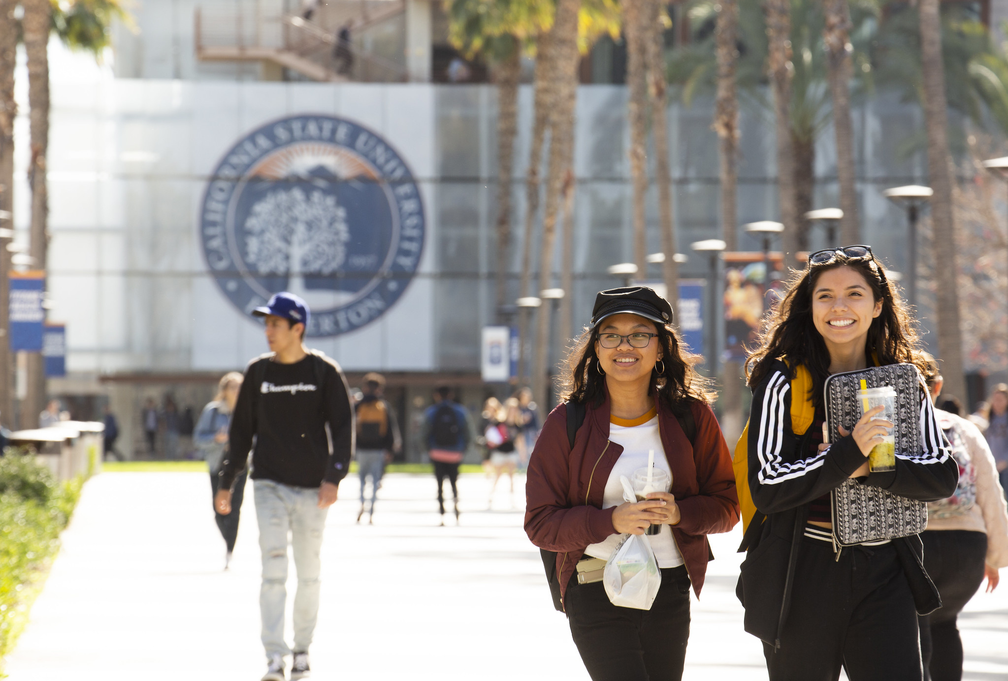 Students Walking